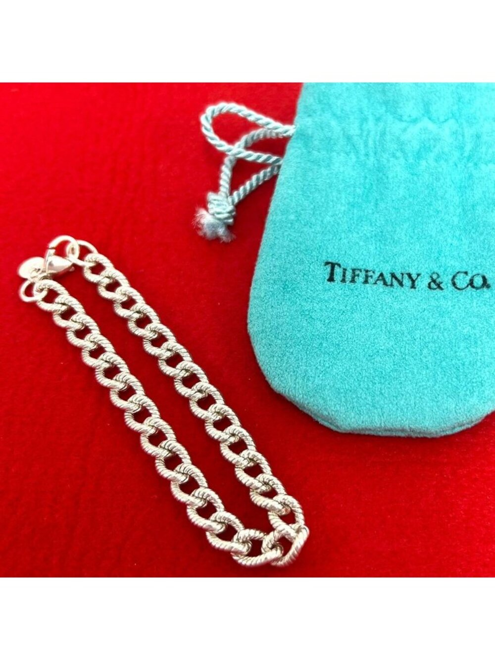 Tiffany & Co Vintage Twist Bracelet 925 Sterling Silver